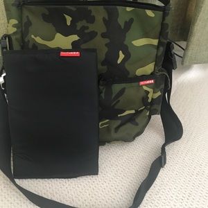 Skip Hop Camo Messenger Bag